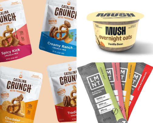 Snacks cover photo collage