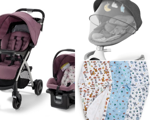 Baby stuff wishlist 🐣🍼 cover photo collage