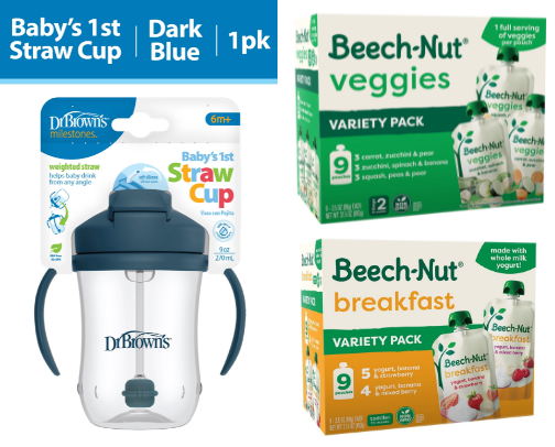 Baby food favs! 🍉🥩🥦 cover photo collage