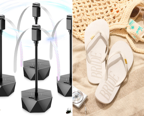 Beach Wedding Must-Haves cover photo collage