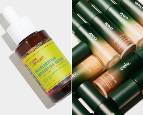 Skin care items I want cover photo collage