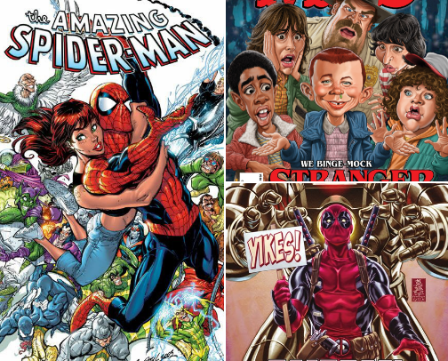 Comic Book Subscriptions cover photo collage