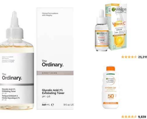 My go to skincare! cover photo collage