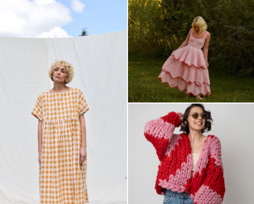 My Dream Etsy Wardrobe cover photo collage