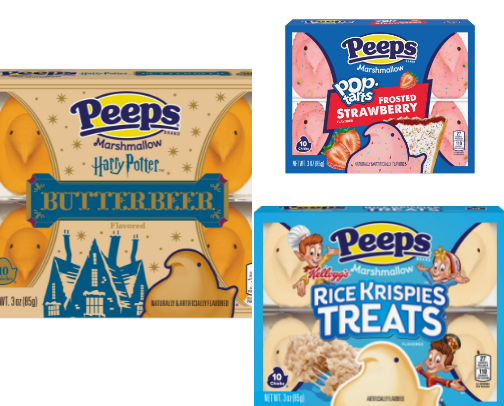 Easter Peeps Marshmallow Candy is here cover photo collage