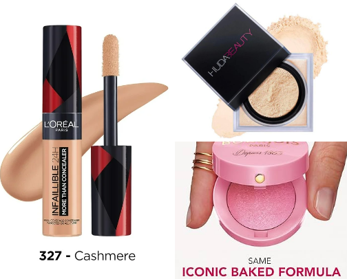 every day makeup routine cover photo collage