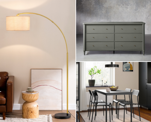 Cozy Appartement decor & Furniture cover photo collage
