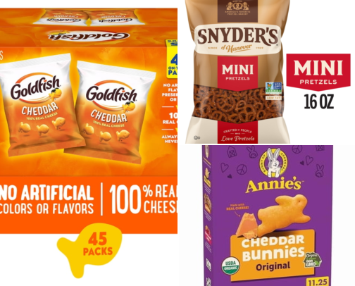 Snacks I Pre-Portion Into Ziplock Bags So My Kids Stop Screaming in the Car cover photo collage
