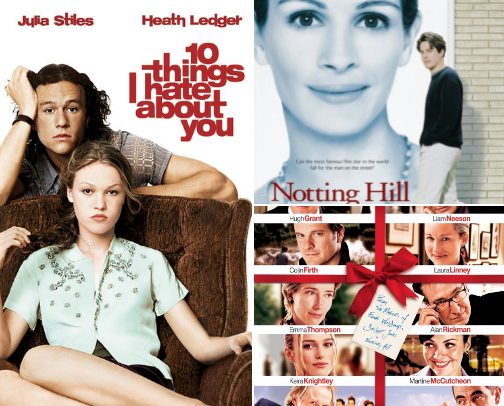 Romance Movies 💌 cover photo collage