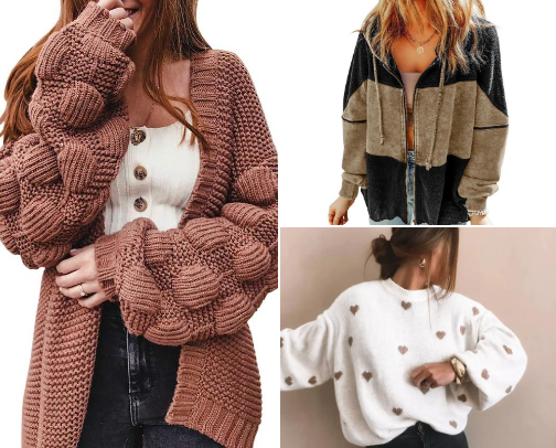 Cozy Clothes Must Haves cover photo collage