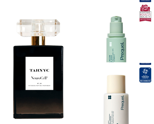 Sensitive Skin Serums x Treatments cover photo collage