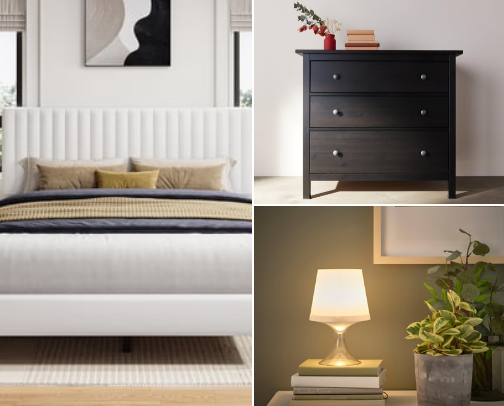 bedroom inspiration cover photo collage