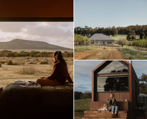 Bucketlist stays, hotels & Airbnb's in Western Australia cover photo collage