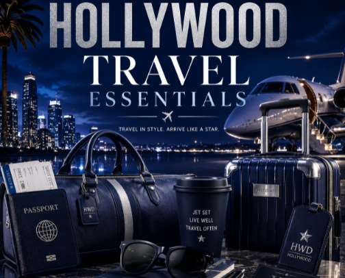 Hollywood Travel Essentials cover photo collage