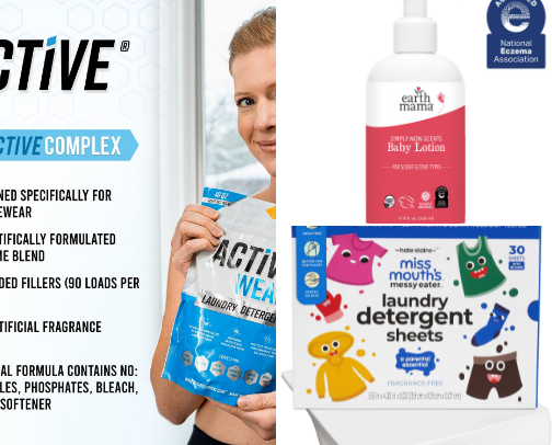 The Ultimate Fragrance-Free Baby & Mom List (Clean + Sensitive Skin Safe) cover photo collage