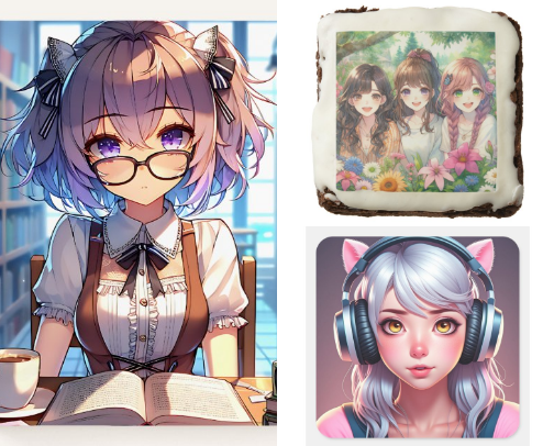Cute Anime Gifts for Girls cover photo collage