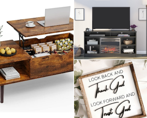 Upgrade Your Living Room cover photo collage