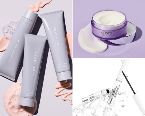 Skincare for normal skin🫧 cover photo collage