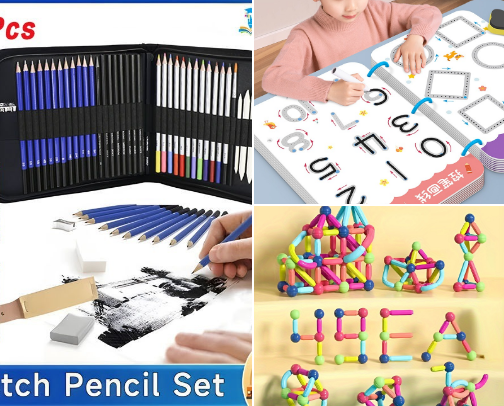 ART | LEARNING (Tools & Materials) cover photo collage