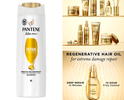 Pantene saved my hair💆‍♀️💛 cover photo collage