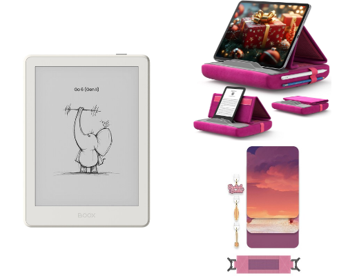 The Ultimate E-Reader Guide: Kindle, Kobo, BOOX Essentials cover photo collage
