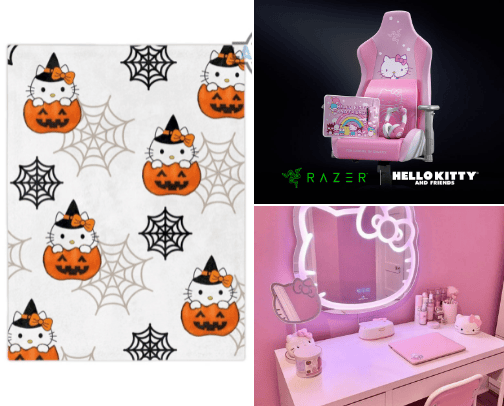 Hello kitty everything. cover photo collage