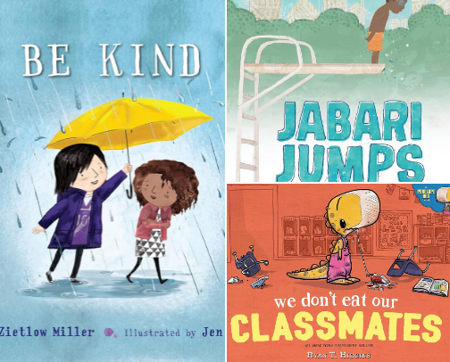 Social Emotional Books for Preschool Children cover photo collage