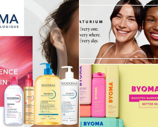 Best skin care items cover photo collage