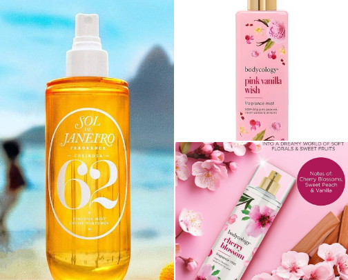 🌸 Refreshing Body Mists for Daytime and Summer! cover photo collage
