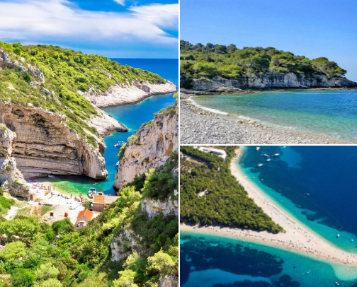 The Best Beaches in Croatia According to a Croatian Girl 🌊 cover photo collage