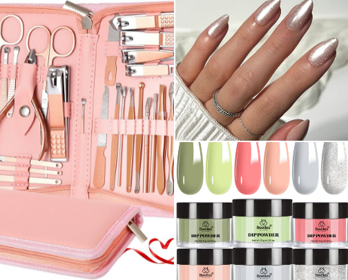 All things nails cover photo collage