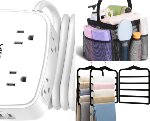 College dorm room cover photo collage