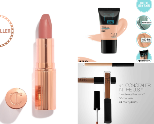 My favorite beauty recs cover photo collage