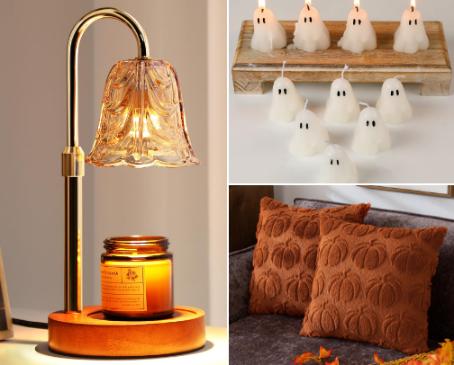 Aesthetic Home Decor Must-Haves that make you feel like you're in a Fall Pinterest Board cover photo collage
