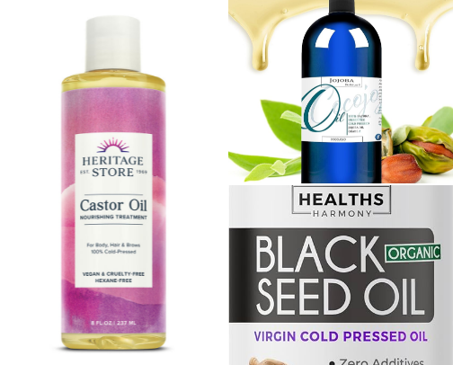 Ingredients used to make natural skincare/bath & body/home products cover photo collage