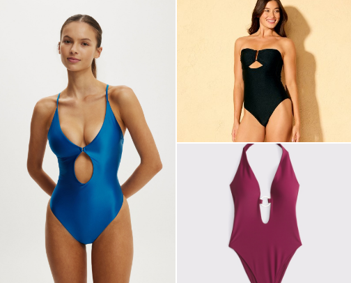 actual hot and cute tummy control bathing suits!👙 cover photo collage