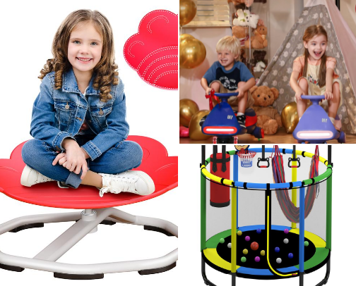 Toys to keep littles entertained for hours cover photo collage