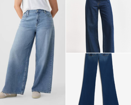Jeans for tall girls cover photo collage