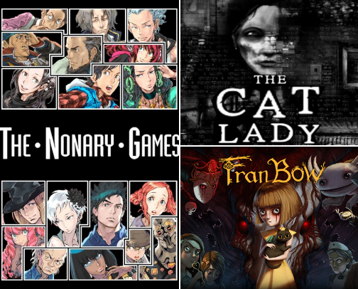 Story-rich games for your boring days cover photo collage