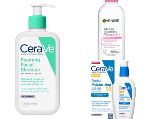 Simple Skincare — The Essentials I Actually Use cover photo collage