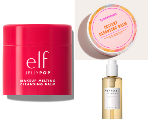 BUDGET FRIENDLY ➡️ cleansing balms & oils cover photo collage