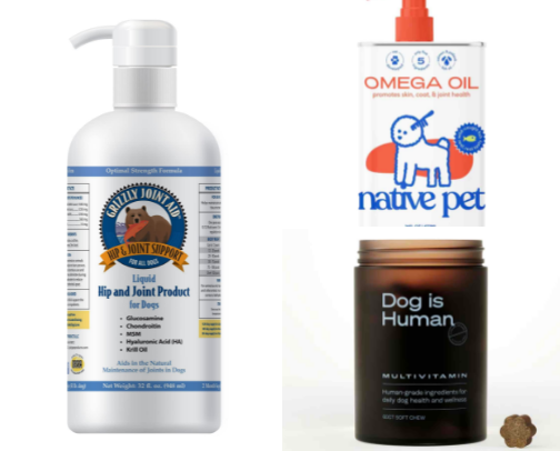 Dog Supplements cover photo collage