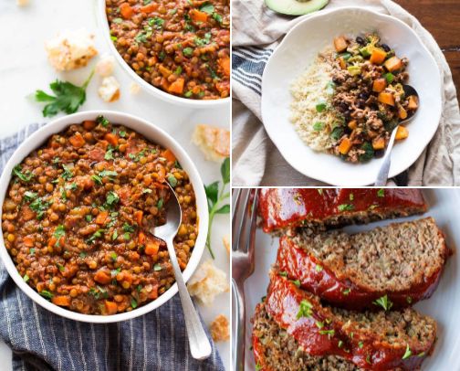 Healthy Meals cover photo collage