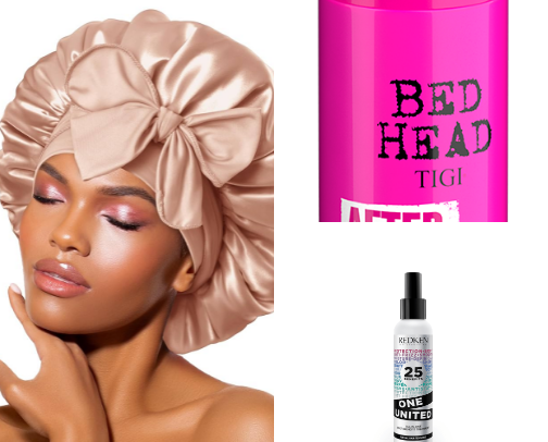 necessities for thin and fine hair! cover photo collage