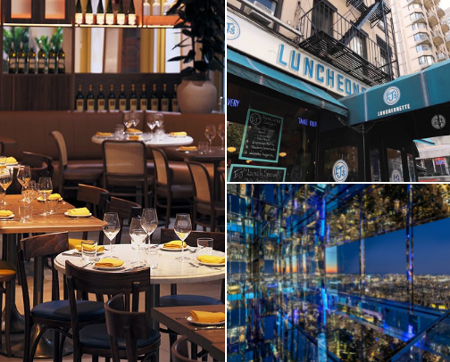 NYC DEETS & EATS cover photo collage