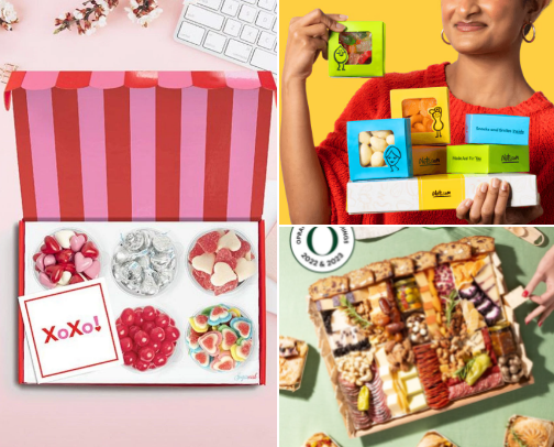 Consumable gifts to send to loved ones from afar cover photo collage