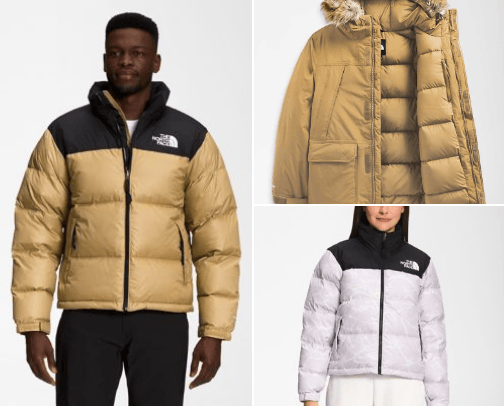 THE NORTH FACE cover photo collage