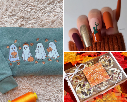 Autumn for baddies cover photo collage
