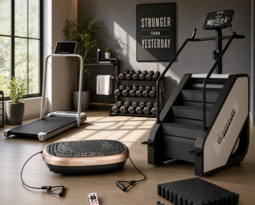 Home Gym Equipment on Amazon: The Setup That Actually Fits Your House 🏋️‍♀️✨ cover photo collage