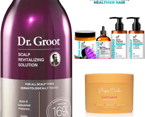 Natural Hair Care cover photo collage